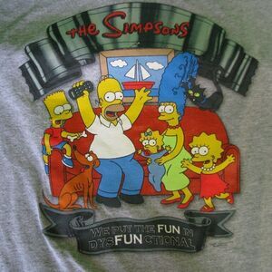 Vintage The Simpsons Fun In Dysfunctional T-Shirt